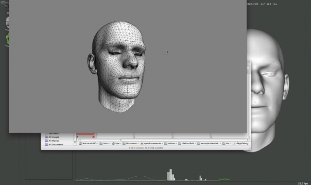 how to program kinect with faceshift